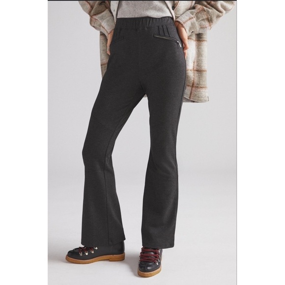 NWT Anthropologie Maeve Sabine Pull-On Flare Pant - Picture 1 of 12